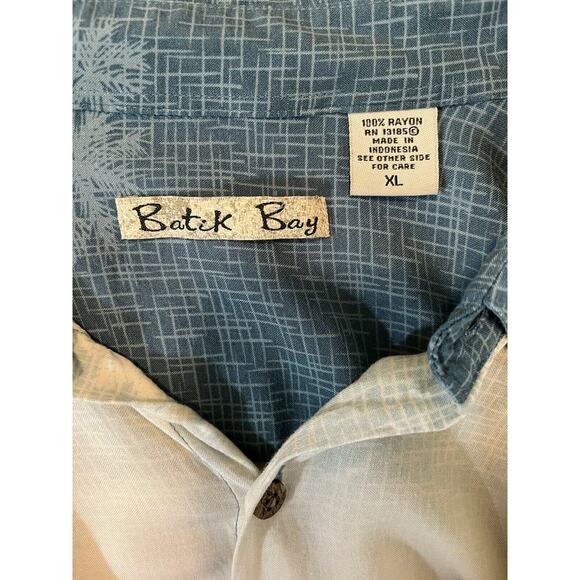 Batik Bay Men’s XL Camp Hawaiian Scene Shirt Aloha Beach - Picture 3 of 3